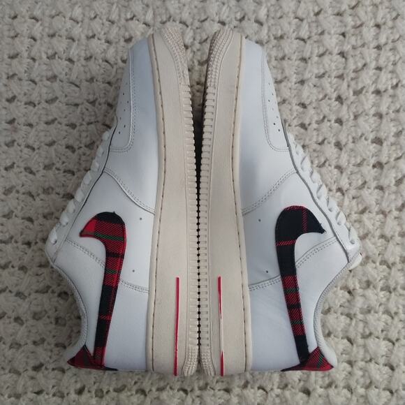 Nike Air Force 1 '07 LV8 'Tartan Plaid' men size 9.5 - Picture 11 of 12